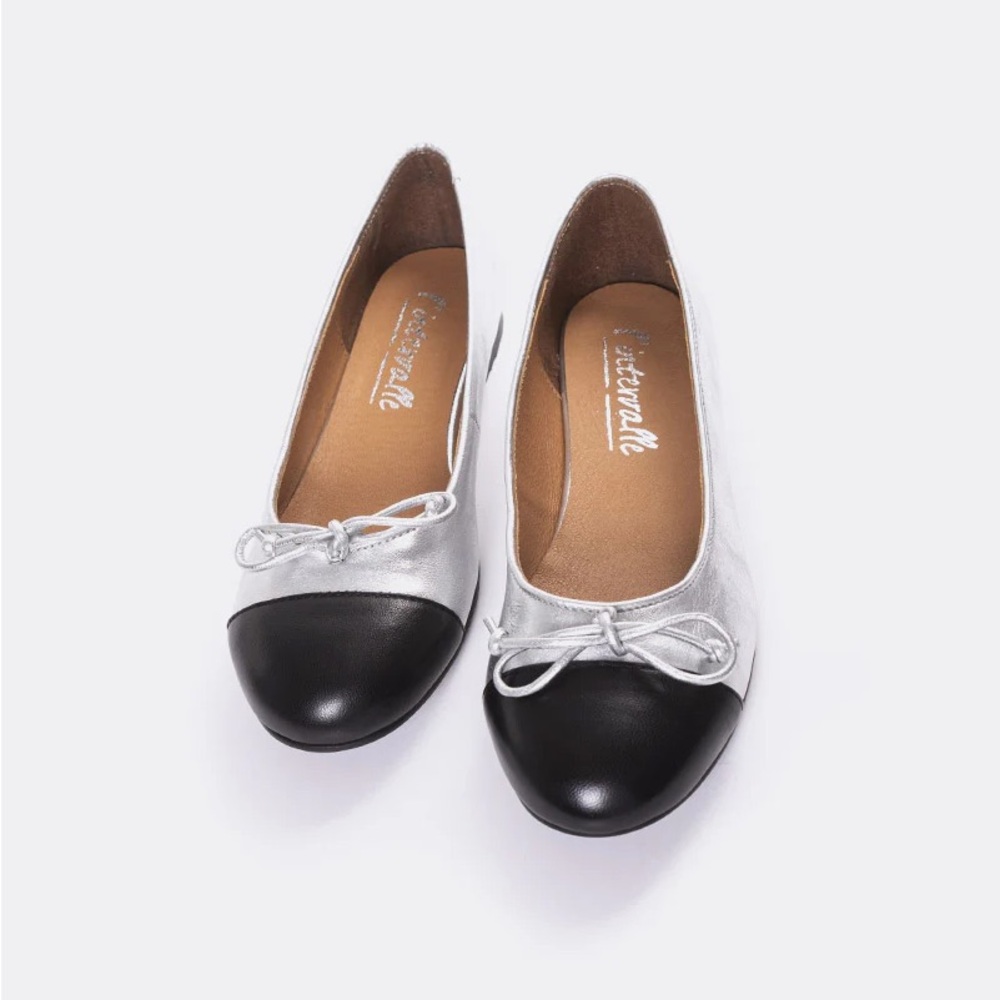 Bory Silver Leather Size 37